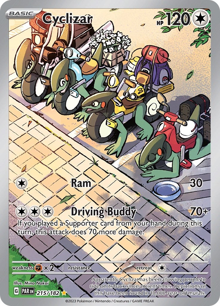 Image for Cyclizar (215/182) (PAR) - Pokemon