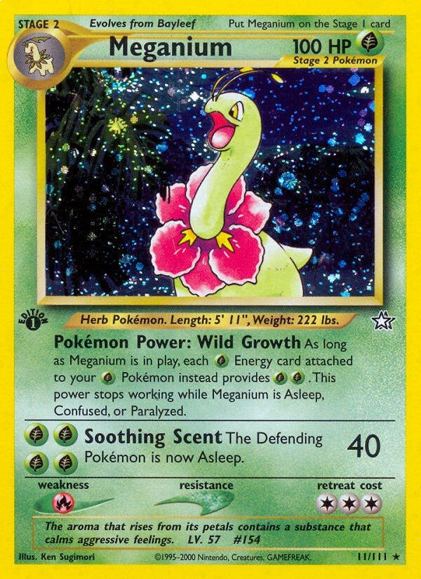 Image for Meganium (11) (011/111) (N1) - Pokemon