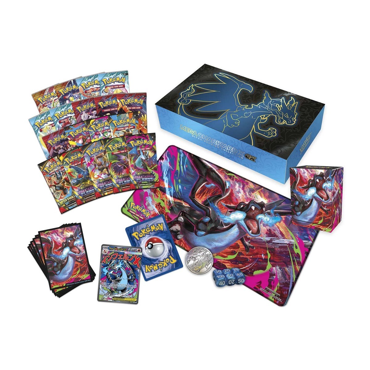 Mega Charizard X ex Ultra-Premium Collection (PRE-ORDER Limit 1)