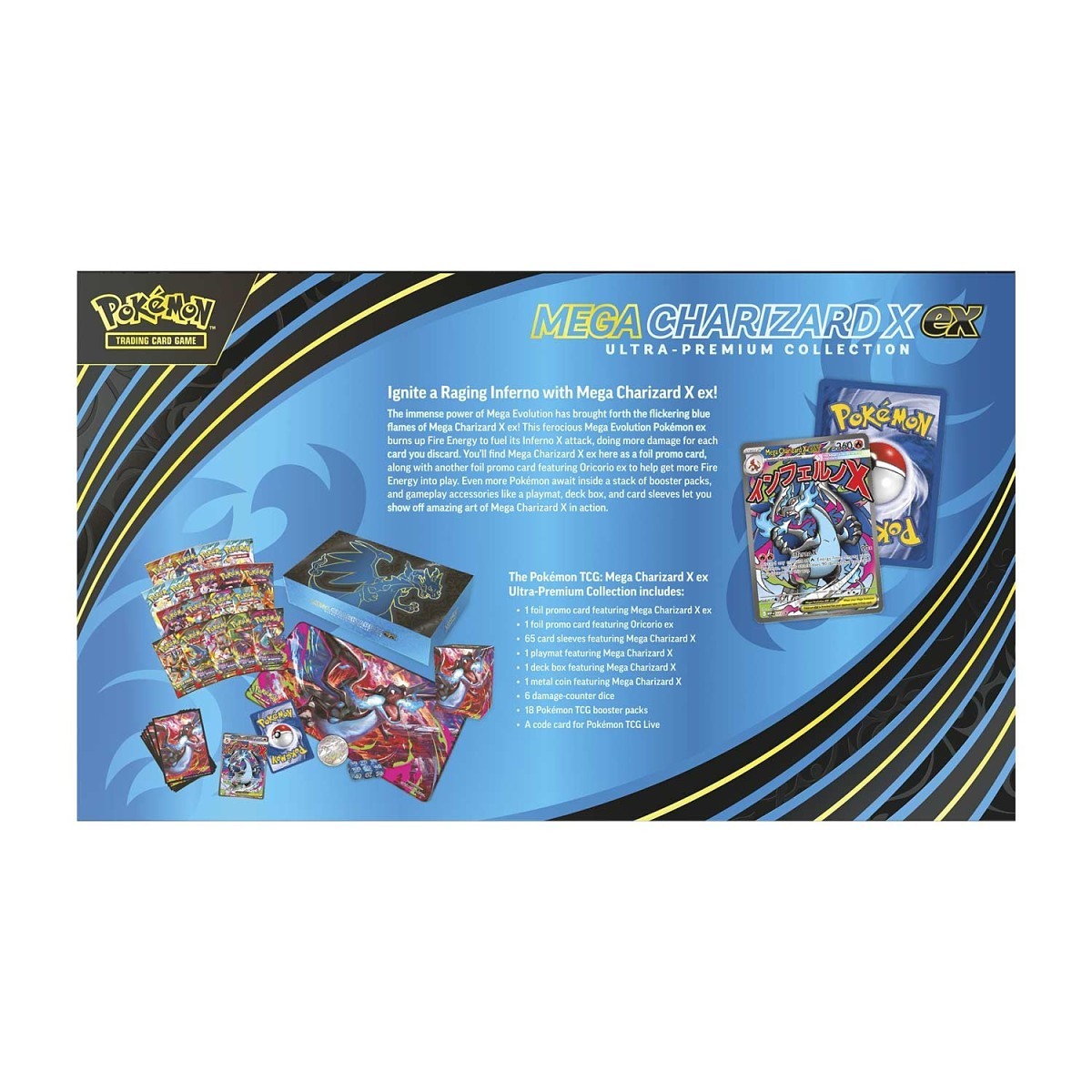 Mega Charizard X ex Ultra-Premium Collection (PRE-ORDER Limit 1)