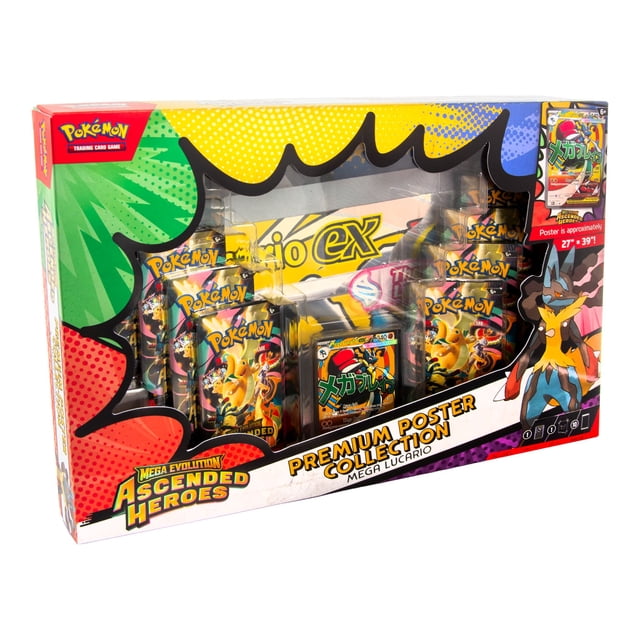 Ascended Heroes Premium Poster Collection Box (Random Version Selected)