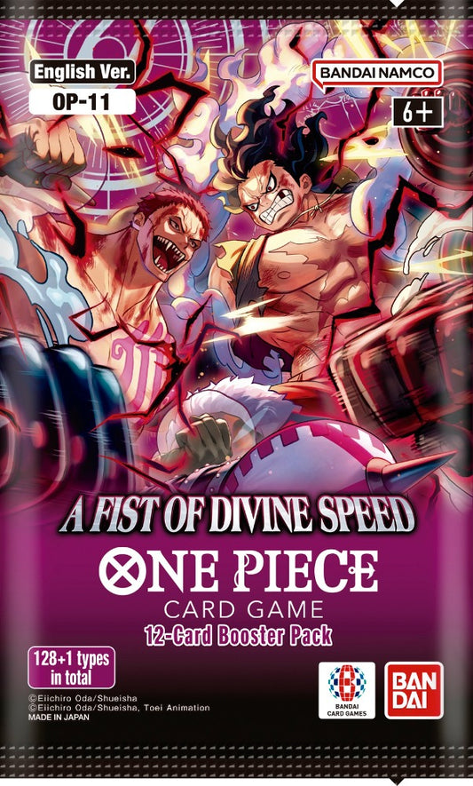 One Piece - OP-11 A Fist of Divine Speed Booster Pack