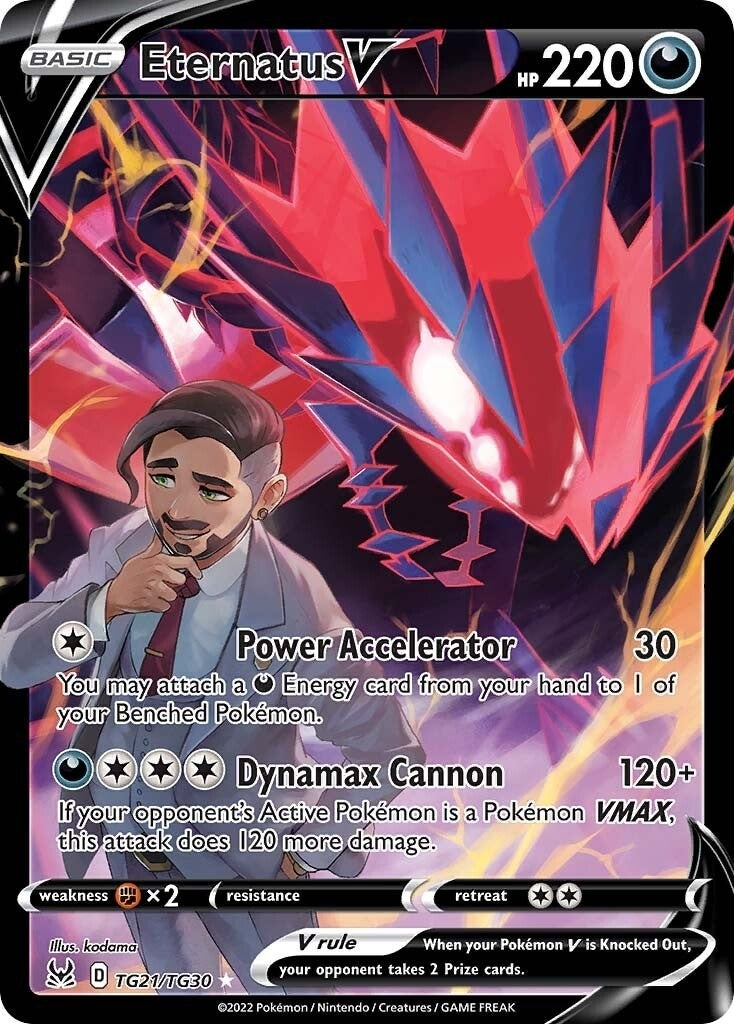 Image for Eternatus V (TG21/TG30) (SWSH11: TG) - Pokemon