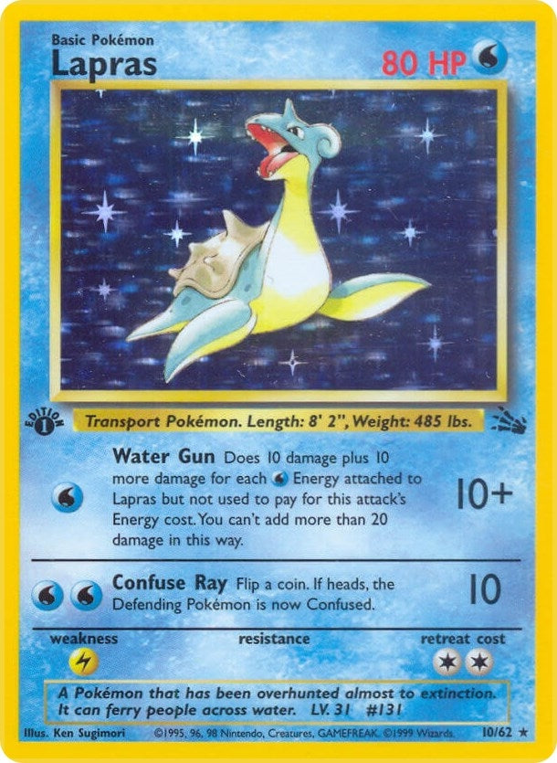 Image for Lapras (10) (10/62) (FO) - Pokemon