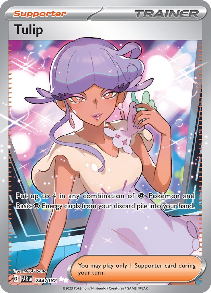 Image for Tulip (244/182) (PAR) - Pokemon