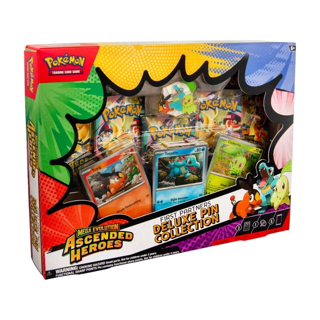 Ascended Heroes First Partners Deluxe Pin Collection Box
