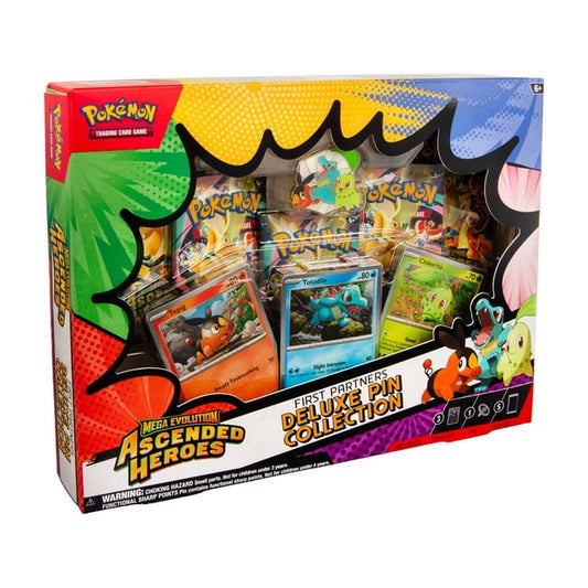 Ascended Heroes First Partners Deluxe Pin Collection Box