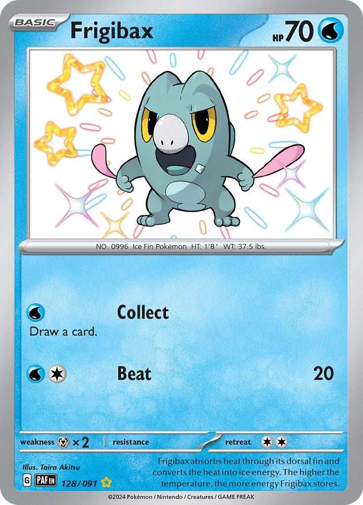 Image for Frigibax (128/091) (PAF) - Pokemon