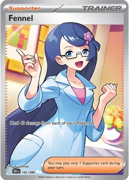 Image for Fennel (162/086) (BLK) - Pokemon