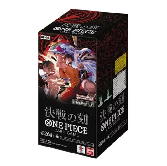 One Piece *Japanese* OP-16 The Time of Battle Booster Box (PRE-ORDER)