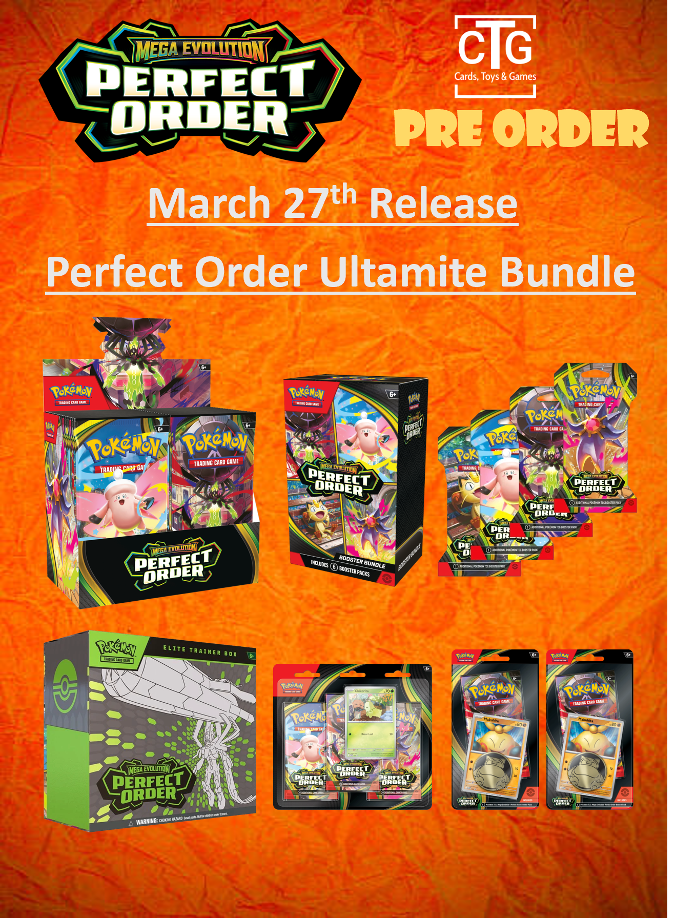 Perfect Order Ultimate Bundle - PRE-ORDER - NO ADDITIONAL TAXES