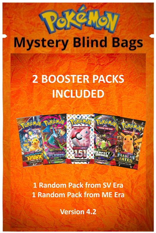Pokemon Mystery Blind Bag Version 4.2 - 2 Random Packs